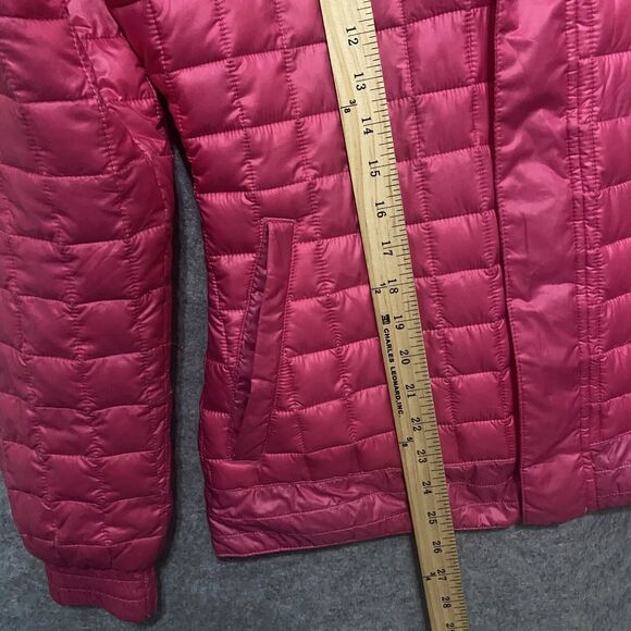 Burton Dry Ride Ski Jacket Womens Sz M Pink Insulated Pockets Full Zip Snap - Picture 10 of 12